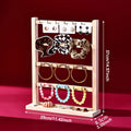 Wooden Bracelet Rack Earring Storage Store Jewelry Display Collection