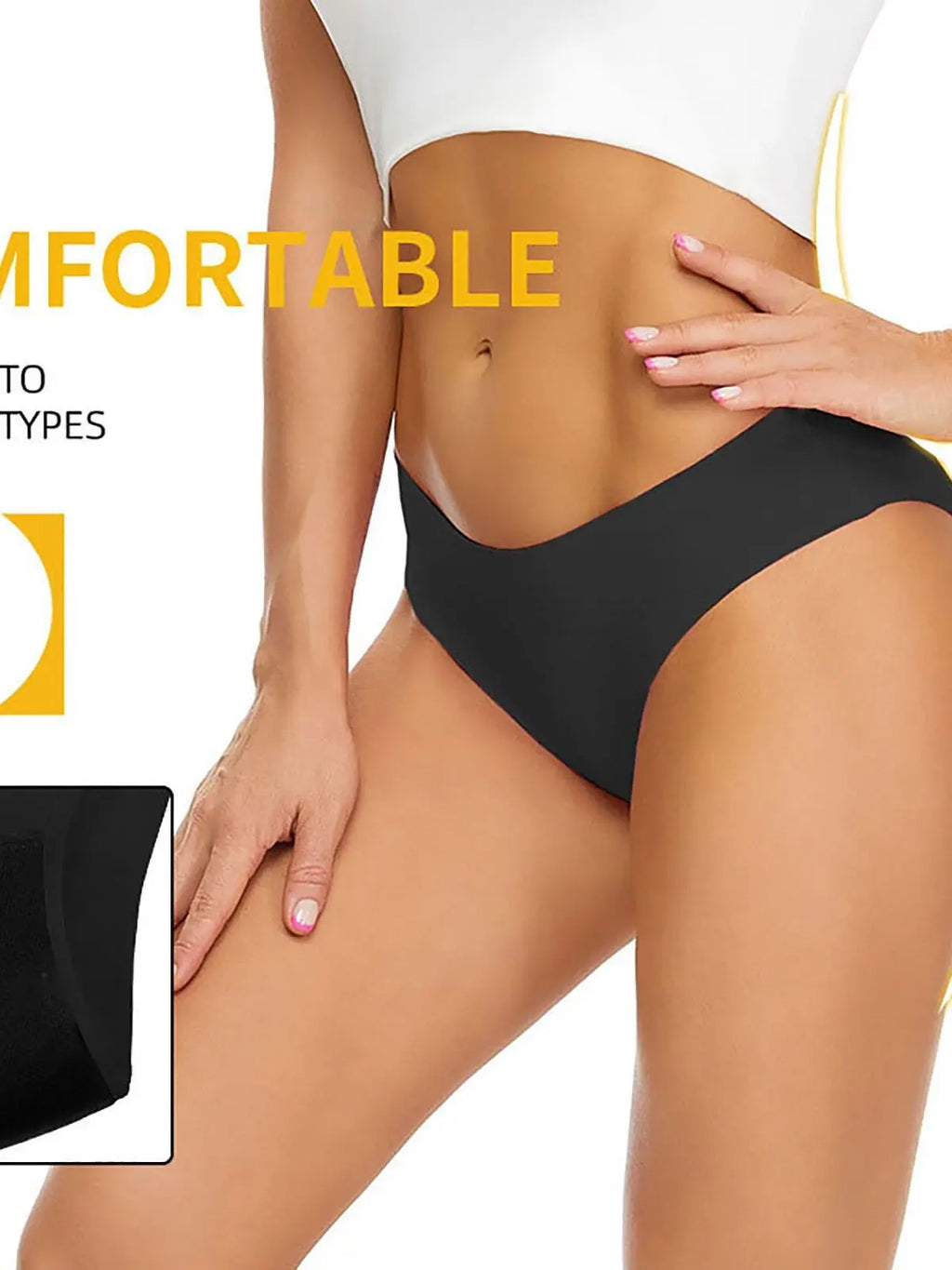 Leakproof Period Swimwear Bikini Bottom | High Waist