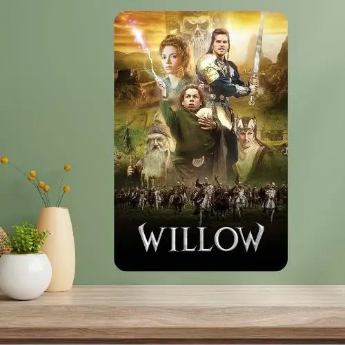 Willow Classic Movie Metal Poster Sign | Vintage Aluminum Wall Art