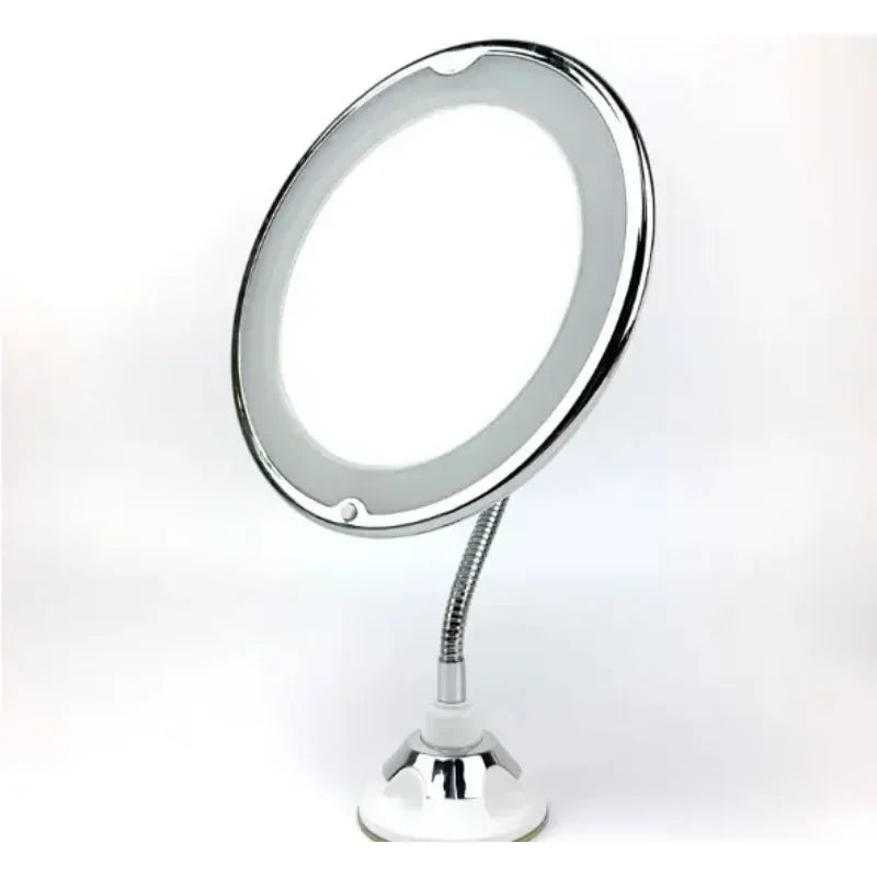 10X Magnifying LED Makeup Mirror – Foldable Vanity Mirror