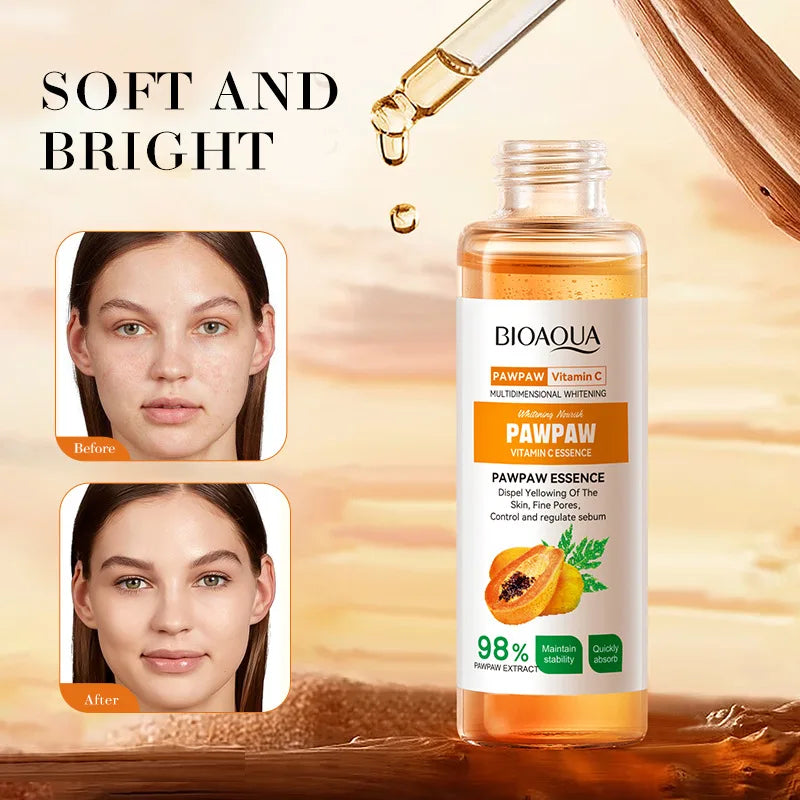 Papaya VC Brightening Face Serum – Dark Spots & Glow 30ml