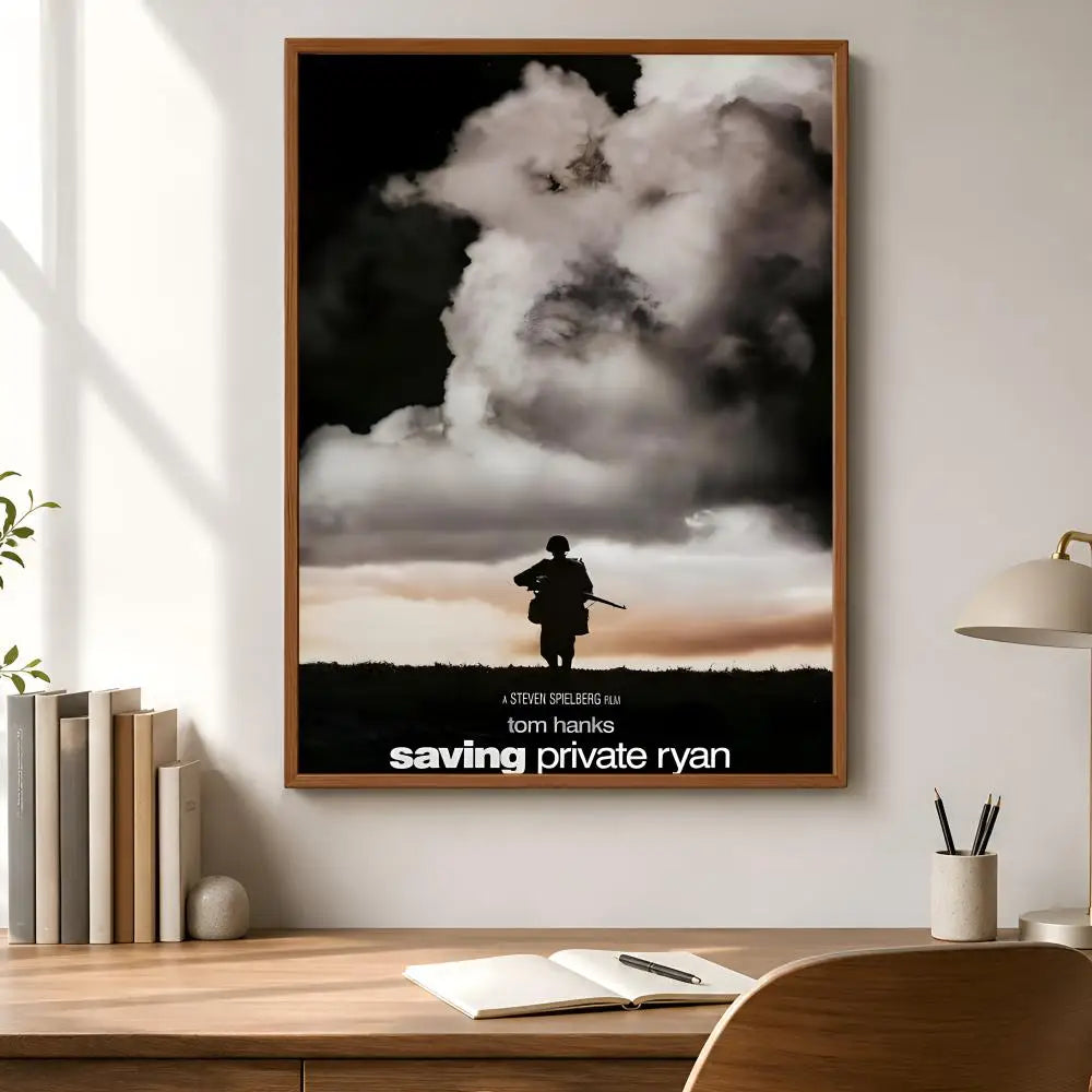 Saving Private Ryan Movie Poster – HD Waterproof Peel & Stick
