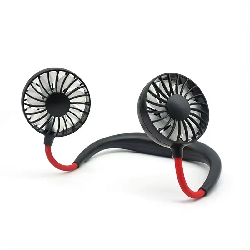 360° Mini USB Fan with LED Light & Aromatherapy | 3 Speeds