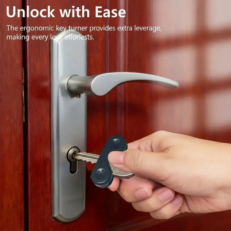 Easy Grip Key Turner Aid | Rotating Key Handle Cover
