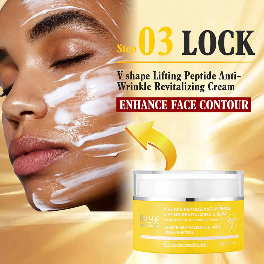 AILKE Peptide Brightening Face Care Set – Firm & Moisturize