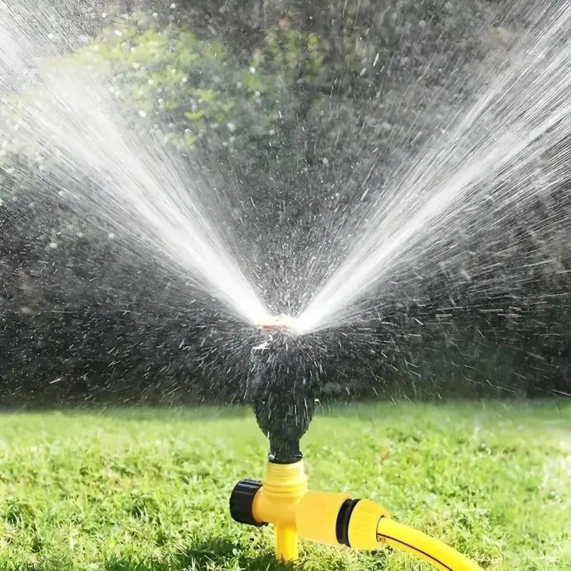360° Rotating Garden Sprinkler with Ground Spike | Large Area