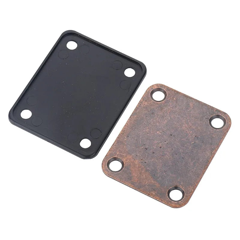 Bronze Electric Bass Guitar Reinforcement Body Connecting Steel Plate