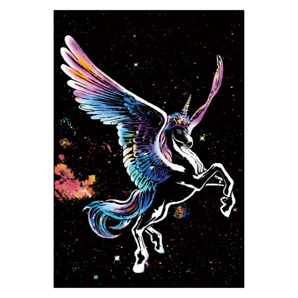 Animals DIY Paint Scratch Teen Adults 3 Tools Foil Art 15 94x11 Fun