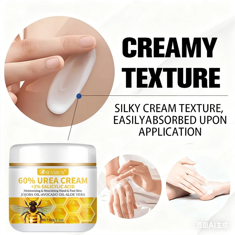 SUYARUN 60% Urea Foot Cream – Callus & Dead Skin Remover