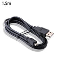 Trapezoidal Connector Data Cable Usb 2 0 T-type Mini 5-Pin Mp3 Mp4