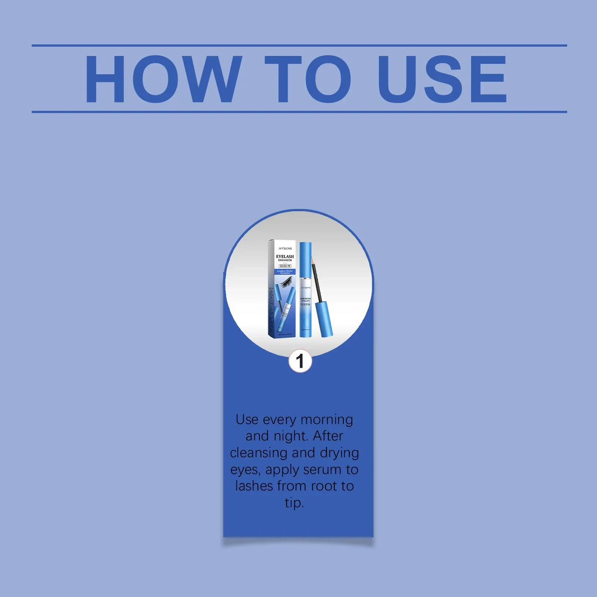Eyelash Growth Serum – Thicken & Lengthen with Vitamin E | 4ml