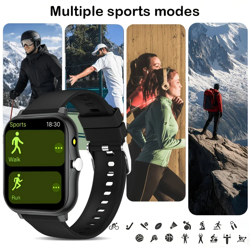 ERUN Smartwatch Fitness Tracker – Pedometer, Flashlight & Alexa