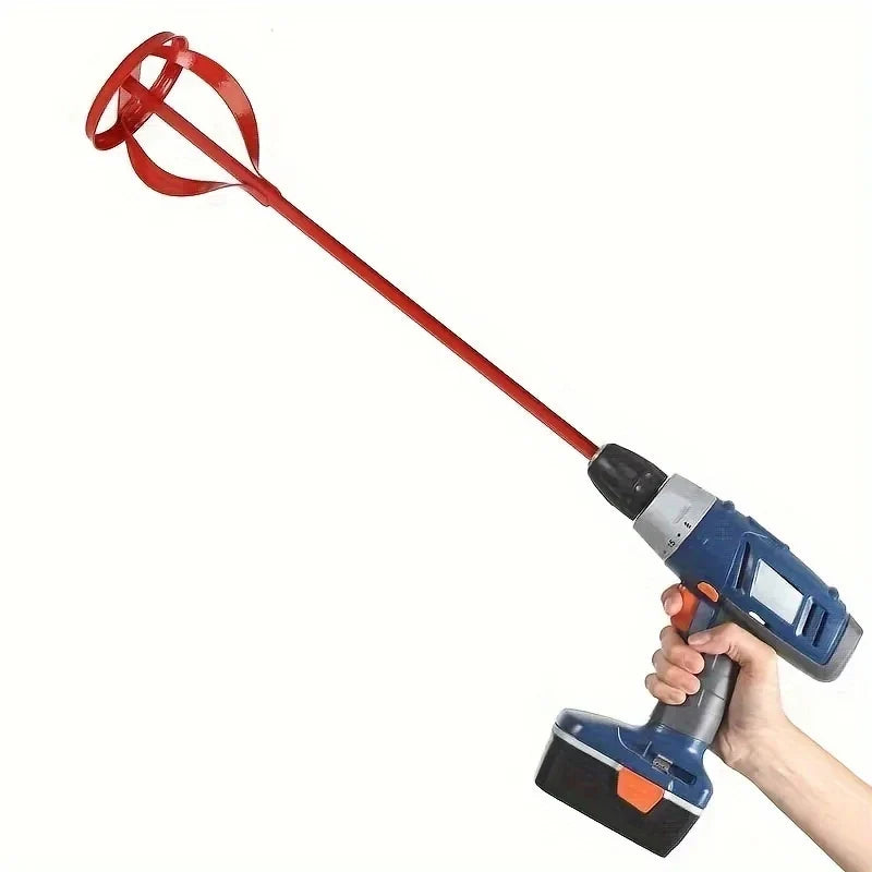 Hex Shaft Paint Mixer Paddle – Cement Mortar Drill Stirrer