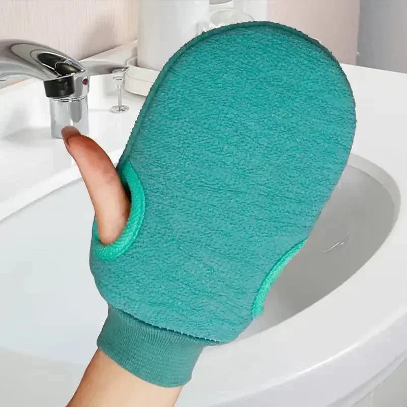 Exfoliating Bath Shower Gloves Dead Skin Removal Spa Massage Body