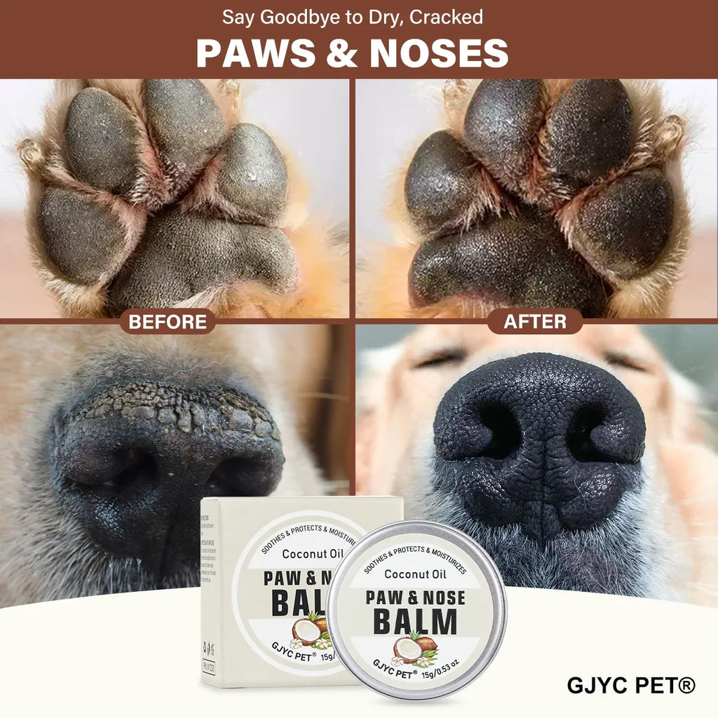 Coconut Dog & Cat Paw Balm – Nose & Paw Moisturizer