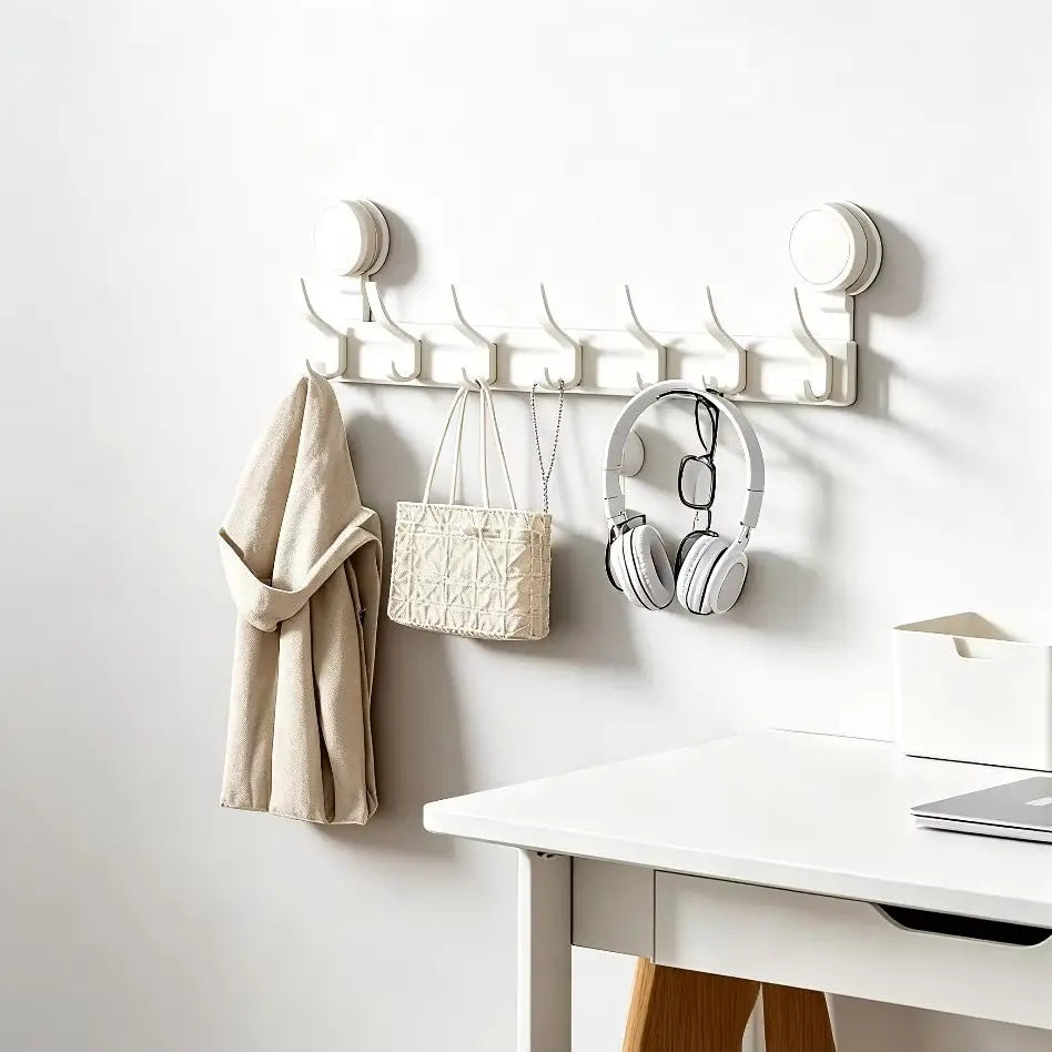 Aluminum Suction Cup Hook – No-Drill Wall Mount Hanger