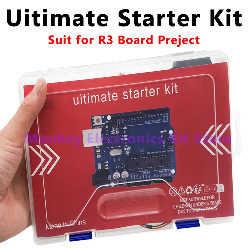 ATmega328P UNO R3 Ultimate Starter Kit – DIY Electronics Learning