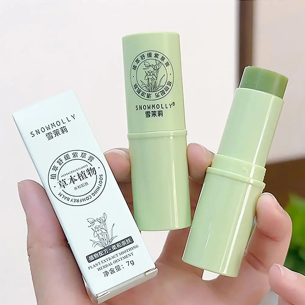 Herbal Soothing Balm Stick | Moisturizing Purple Grass Ointment