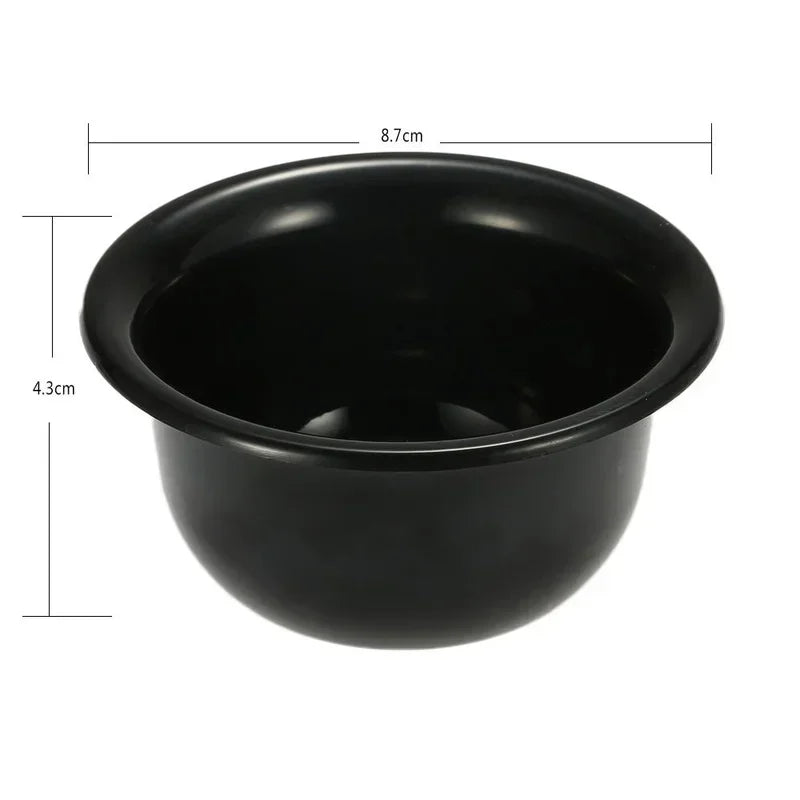 Men's Shaving Kit – Stainless Steel Brush Stand & Bowl
