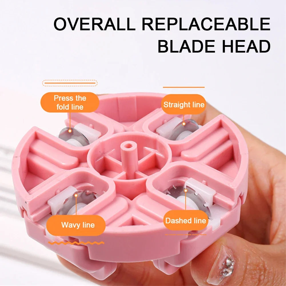 4-in-1 Craft Paper Cutter – DIY Scrapbook Trimmer Tool