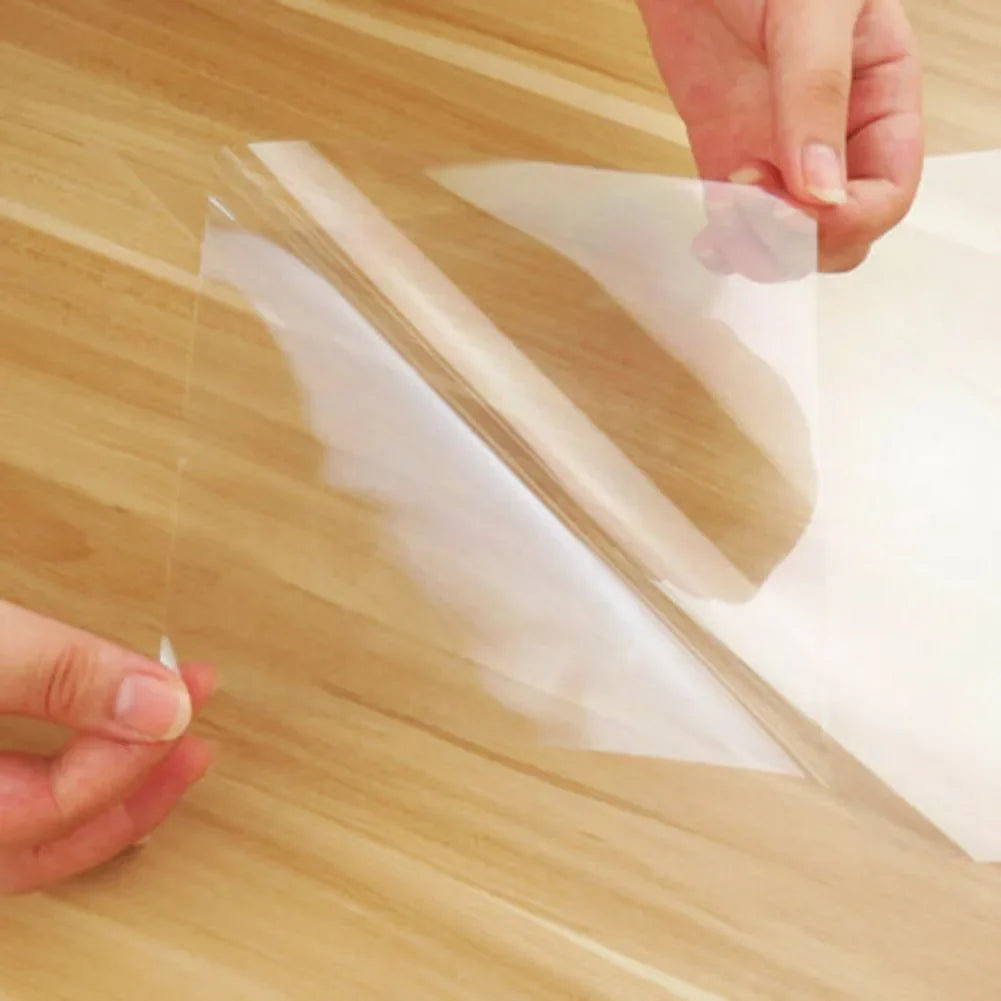 Clear PET Desk Protector Film | Anti-Scratch Table Cover Mat