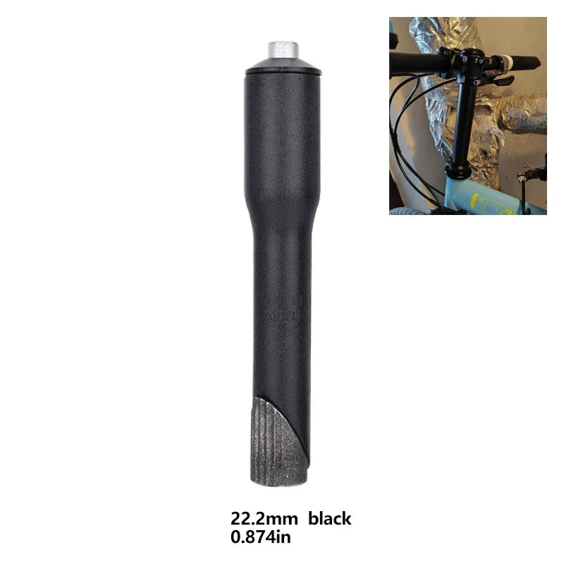 Bike Fork Stem Extender 22.2mm Aluminum Alloy Stem Riser