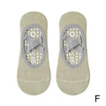 Anti-slip Yoga Socks Women Breathable Backless Grip Ballet Pilates