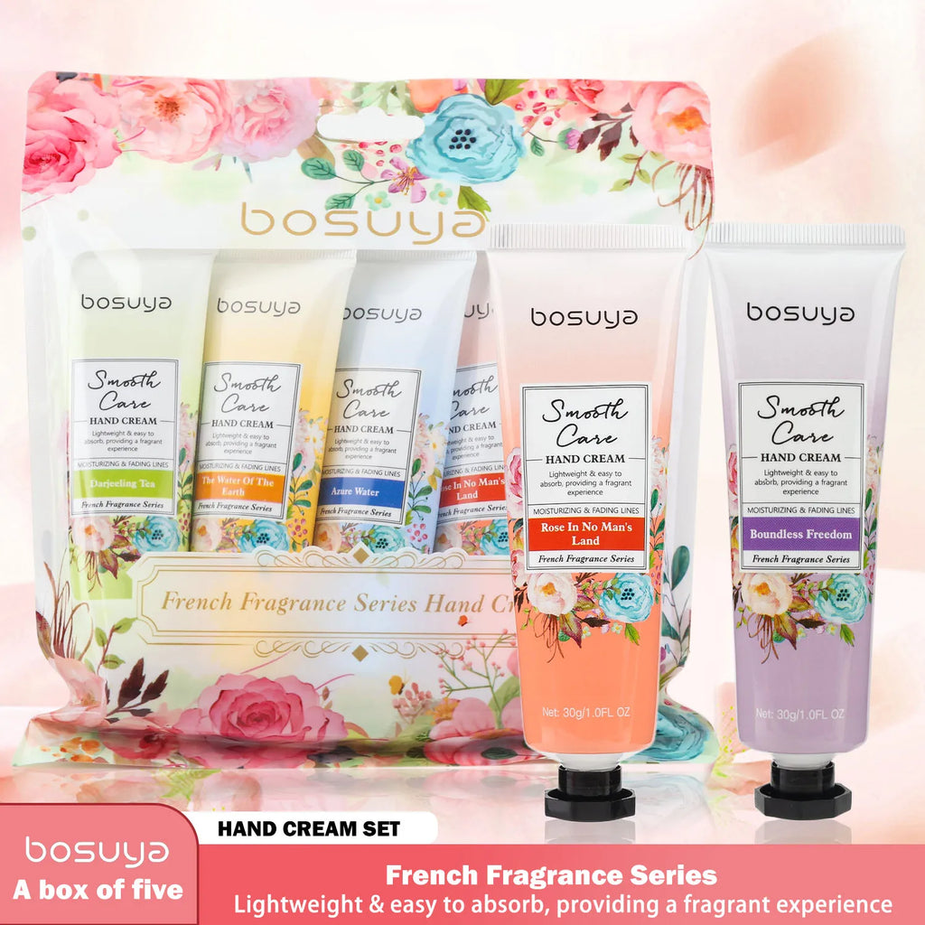 Floral Fragrance Hand Cream Set – Moisturizing Daily Care