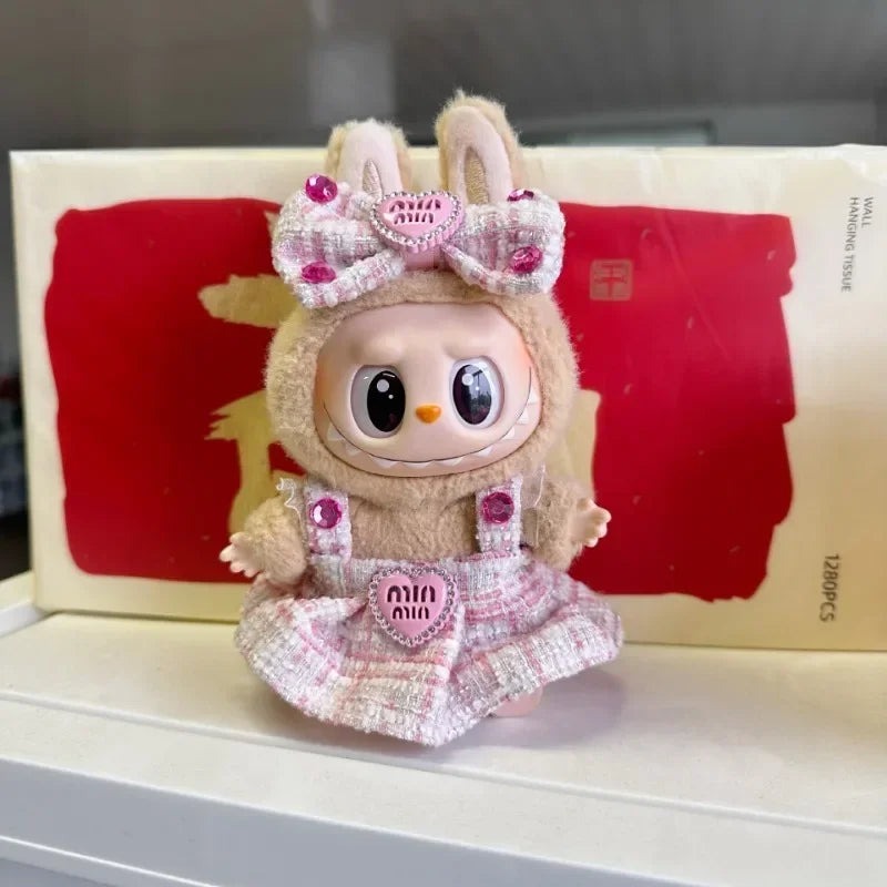 Mini Plush Doll's Clothes Outfit Accessories Korea Kpop Exo Labubu