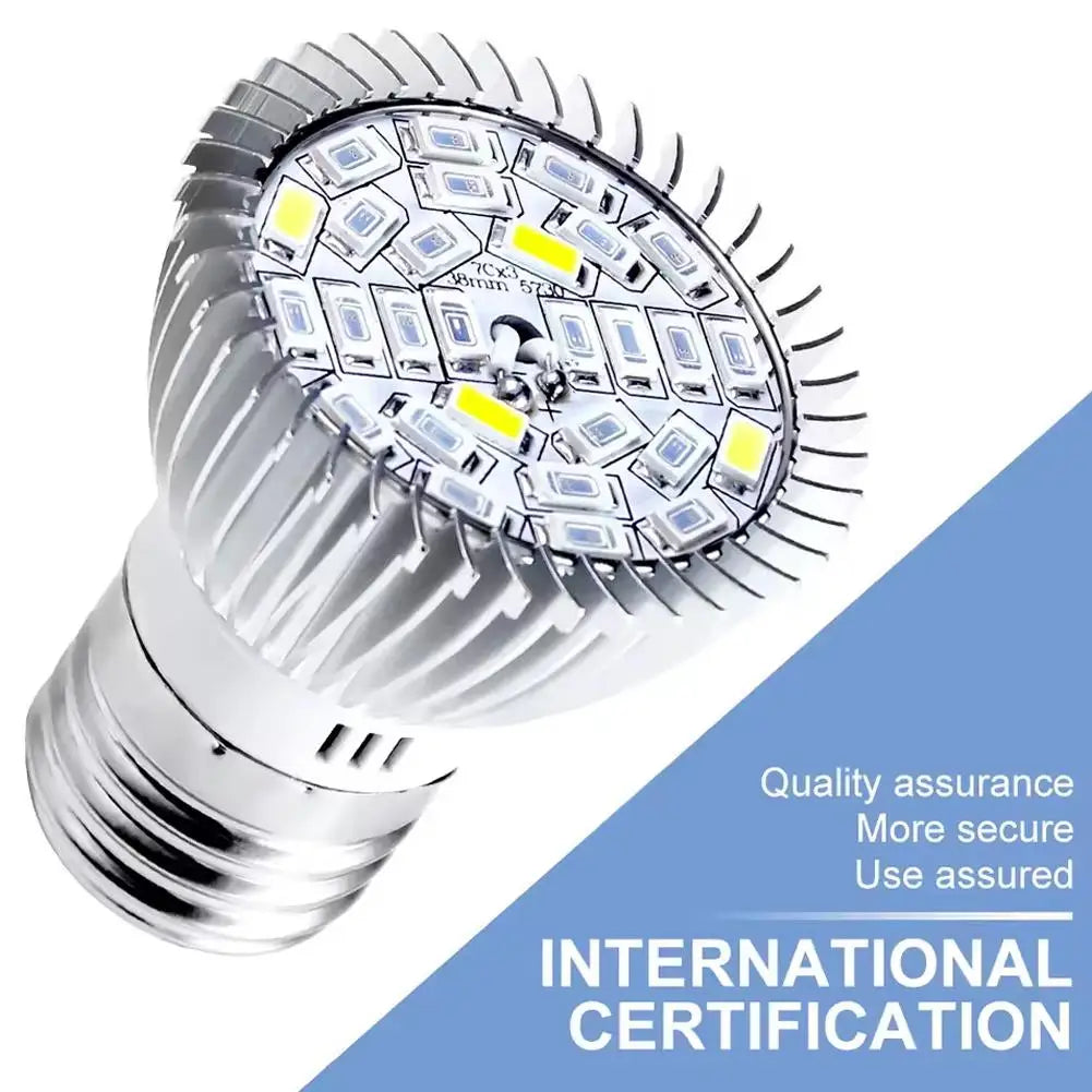 E27 Full Spectrum LED Grow Light Bulb | Indoor Plants