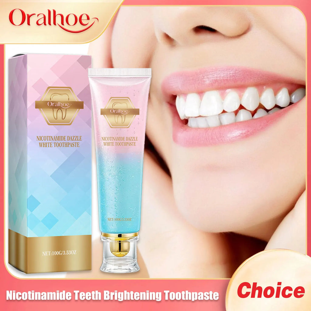 Oralhoe Nicotinamide Whitening Toothpaste | Stain Remover 100g