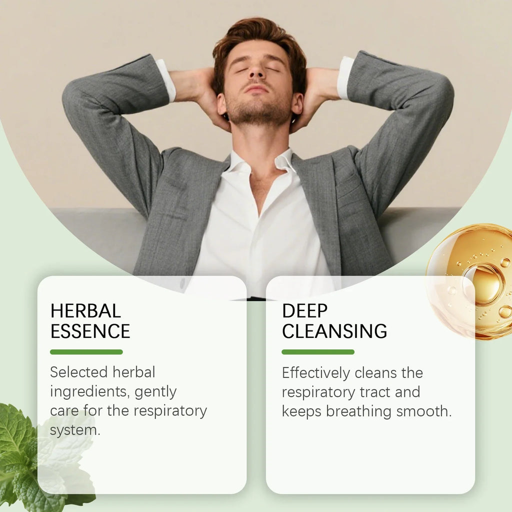 Herbal Fresh Breathing Stick – Cooling Mint Aromatherapy Inhaler