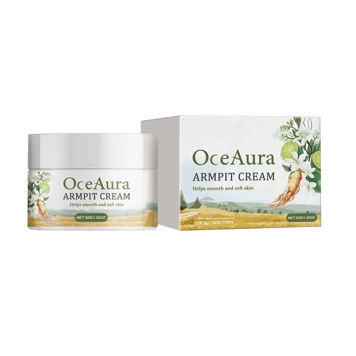 OceAura Armpit Brightening & Moisturizing Cream 30ml