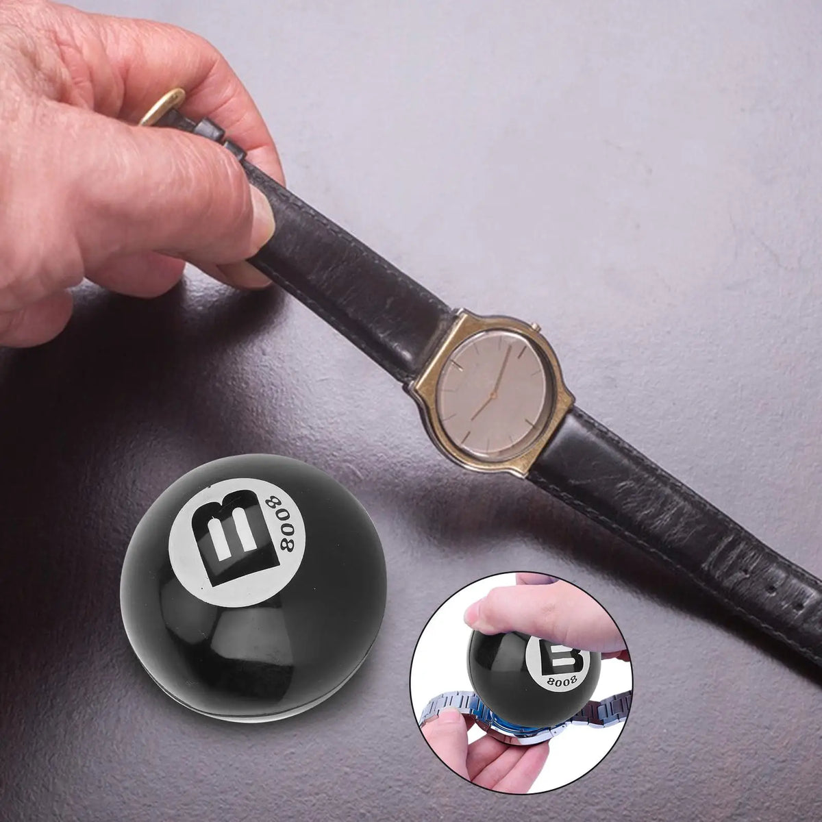 Rubber Ball Watch Back Case Opener Tool – 6.5cm