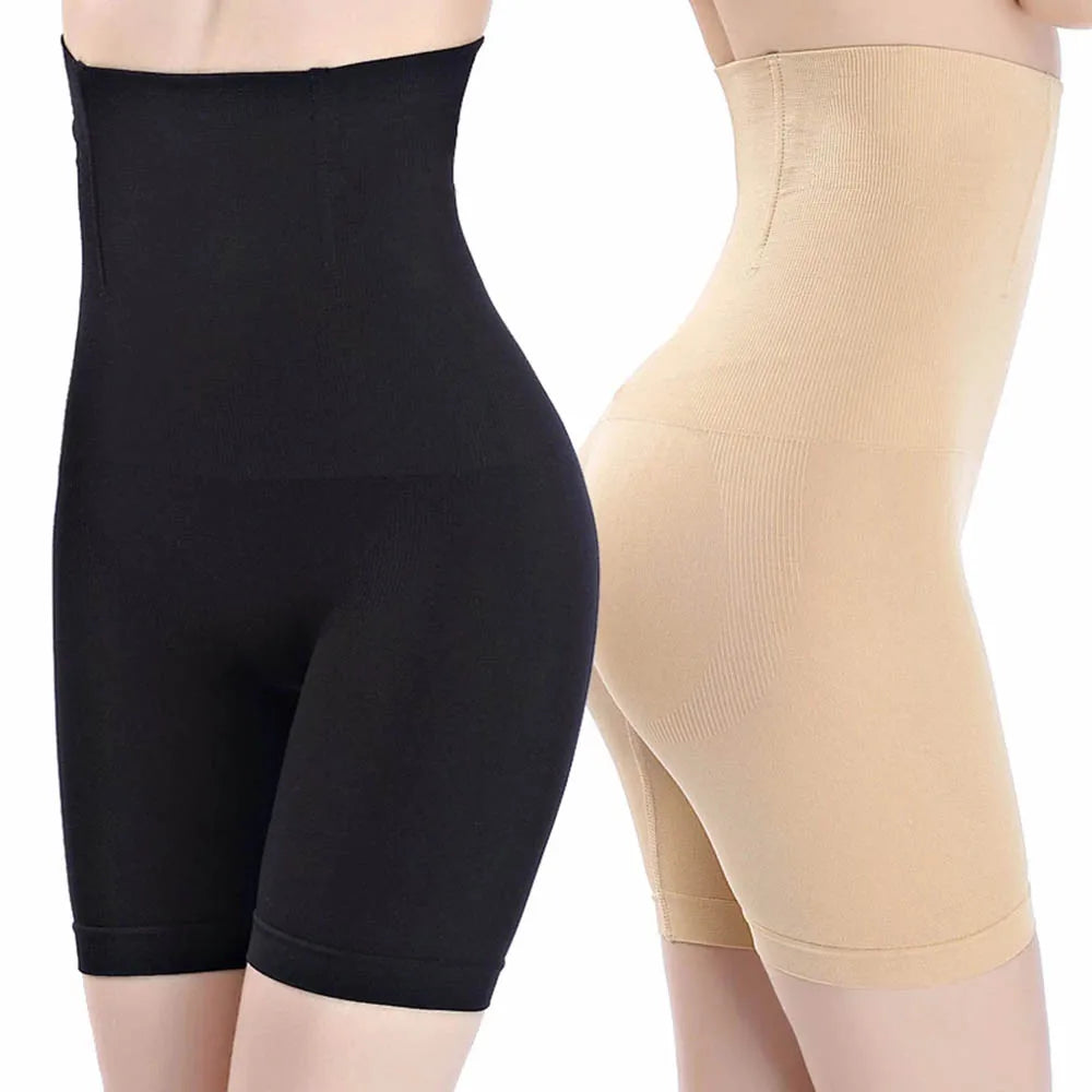 Women's High Waist Seamless Shaper Yoga Shorts – Tummy Control