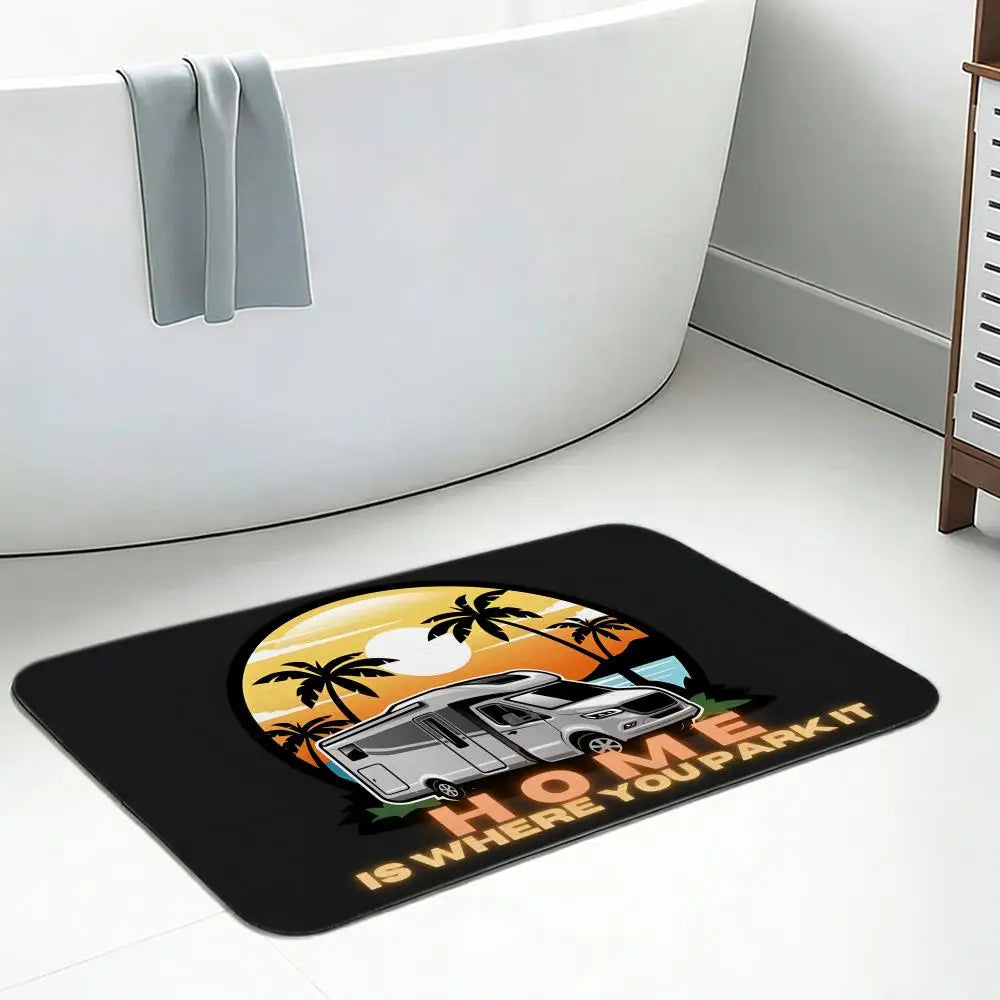 Diatomite Bath Mat – Quick Dry, Non-Slip, Multi-Use Floor Mat