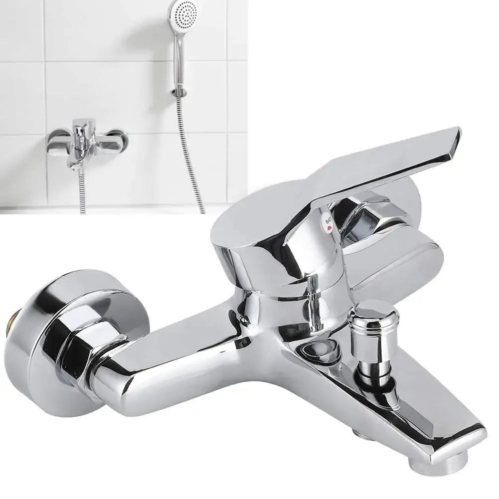 Zinc Alloy Wall-Mounted Triple Mixer Shower Faucet | G1/2 Inch