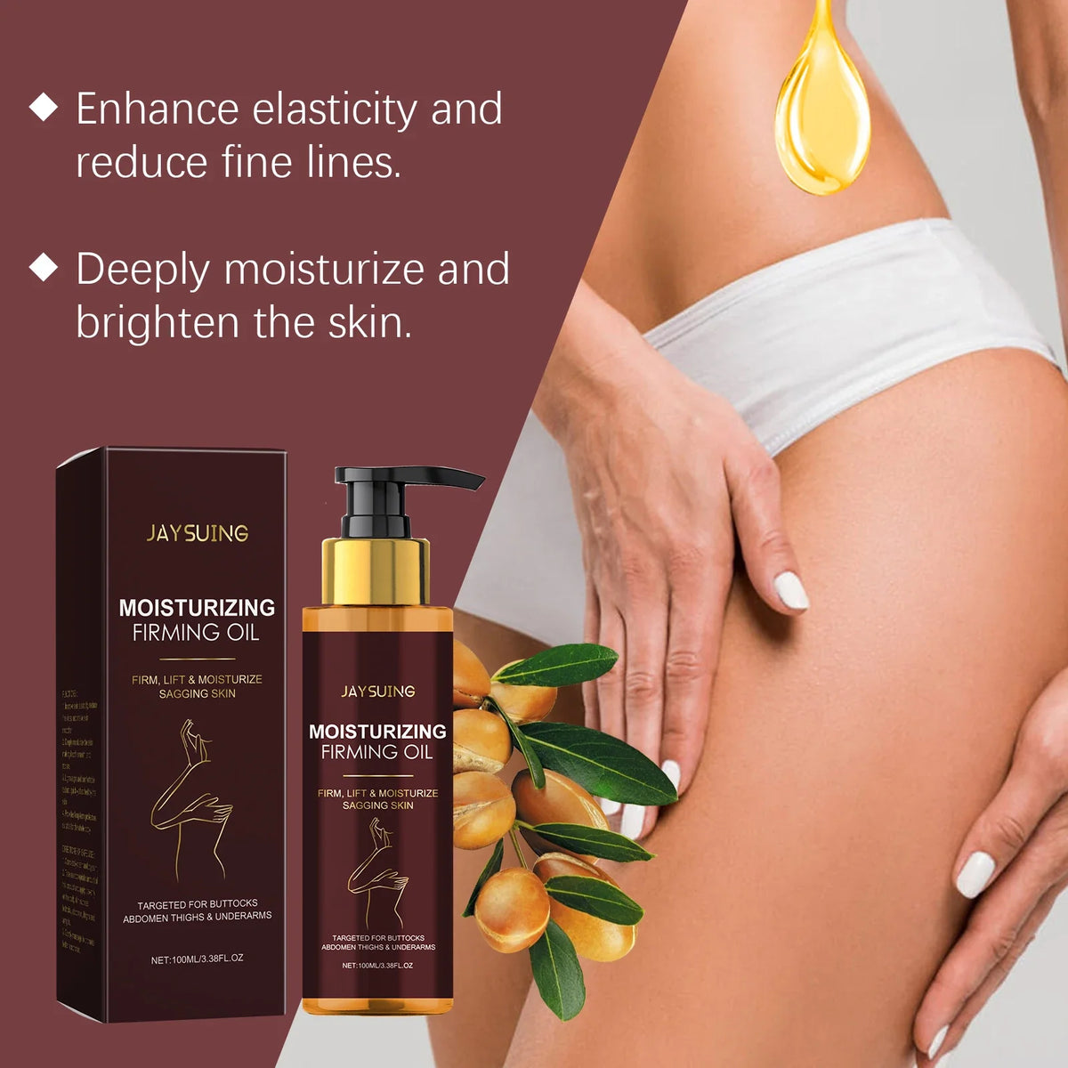 Jaysuing Firming Body Oil – Moisturizing & Skin Elasticity 100ml