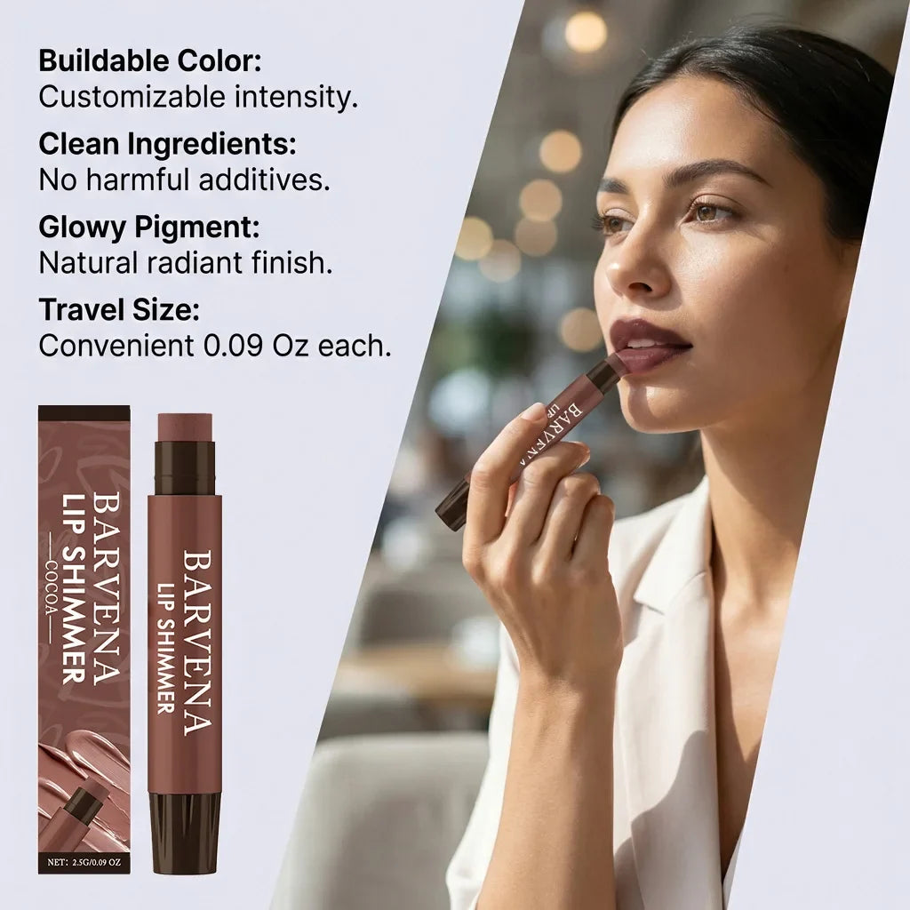 Shimmer Lip Balm – Hydrating, Plumping & Glossy Lip Care