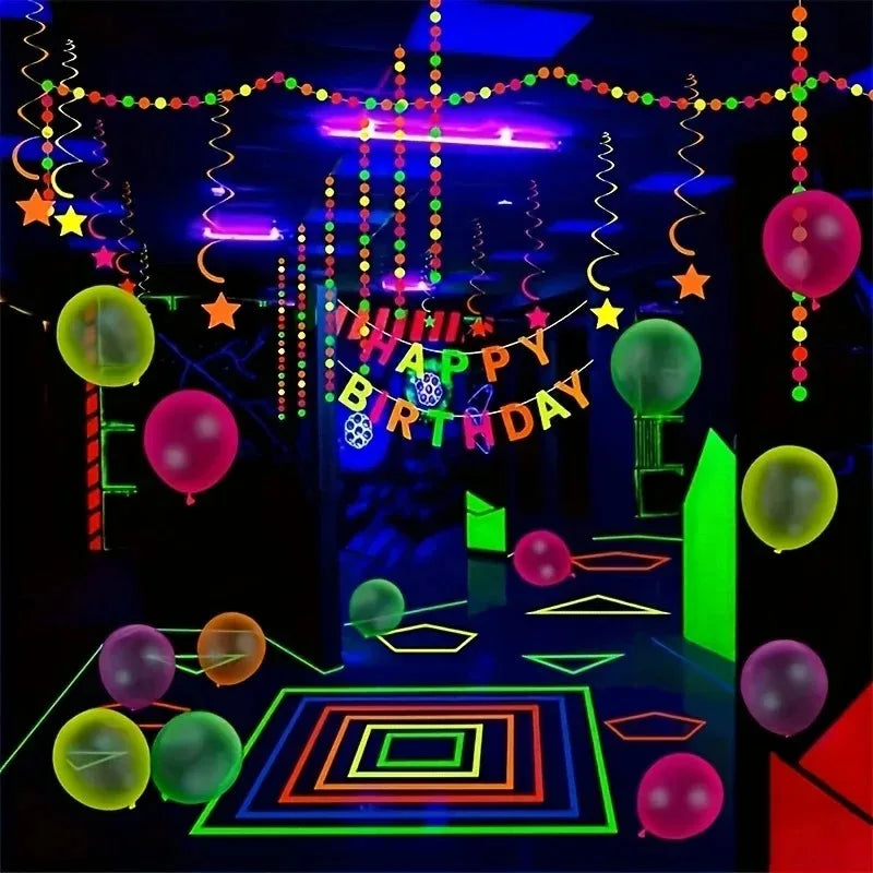 6-Roll Glow-in-the-Dark Tape Set – DIY Decor & Bookmarks
