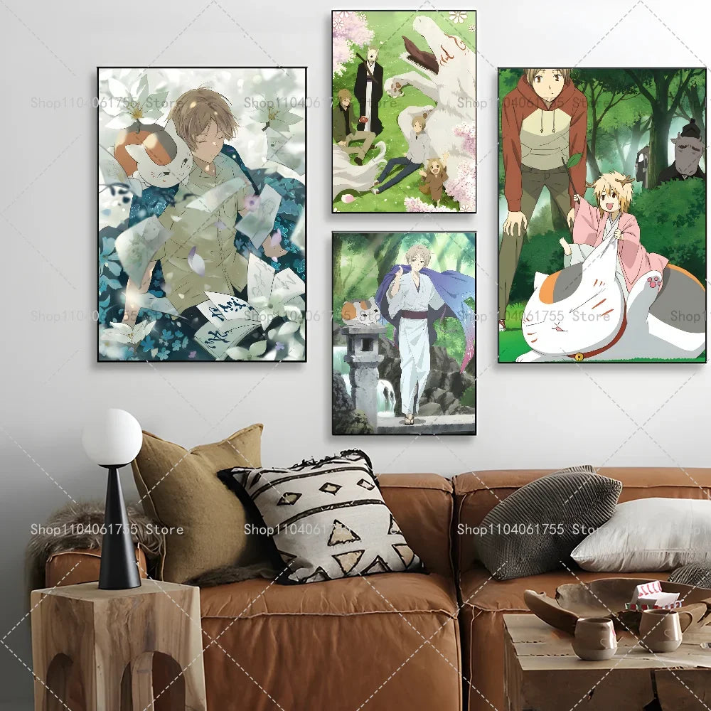 Natsume's Book of Friends Anime Poster | Waterproof Wall Sticker