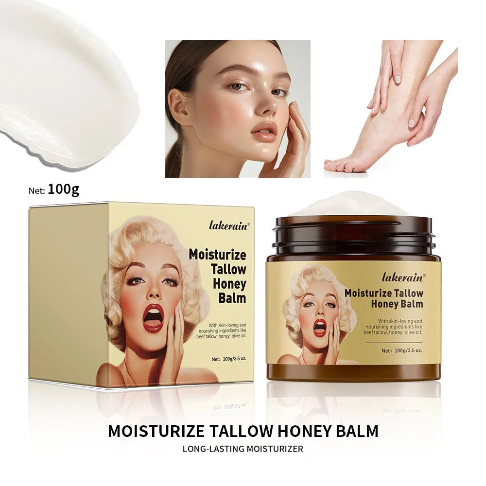 Beef Tallow Face Cream – Moisturizing & Firming | Lakerain