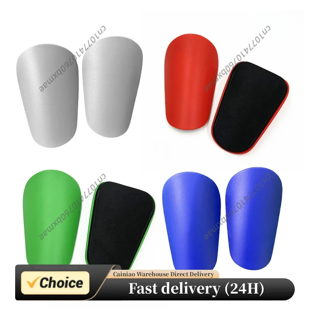 1 Pair Mini Soccer Leg Pads Wear- Lightweight Feet Shin Guards Shock