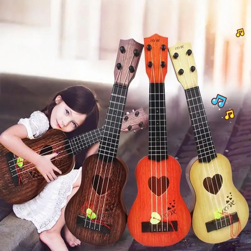 Kids Ukulele Guitar Toy 4 Strings – 26/35cm Musical Gift