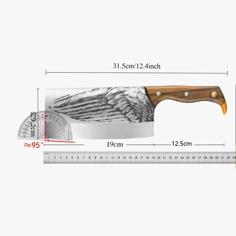 PLYS Forged High-Alloy Carbon Steel Chef's Slicing Knife