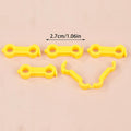 5-Pack Plastic Bird Leg Rings – 4/5/6mm for Parrots & Pigeons