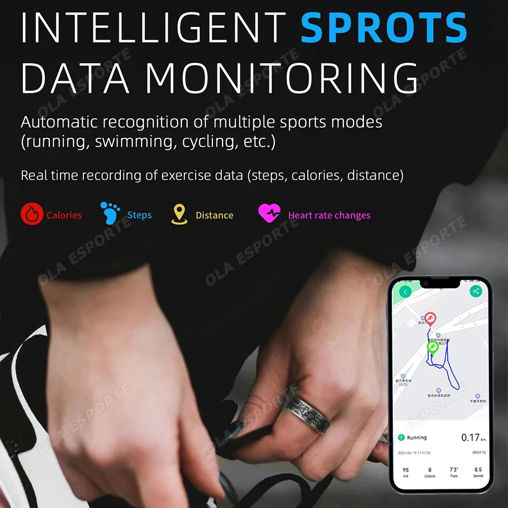 Smart Ring – Heart Rate, SpO2, Sleep & Activity Tracker