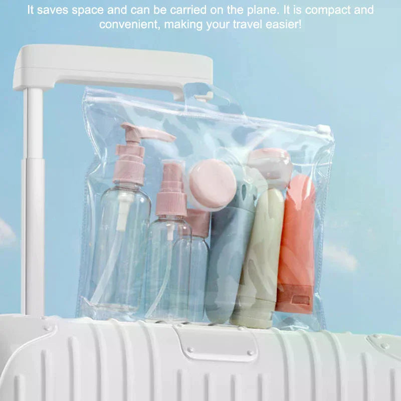 11-Piece Travel Refillable Bottle Set – Toiletry Containers