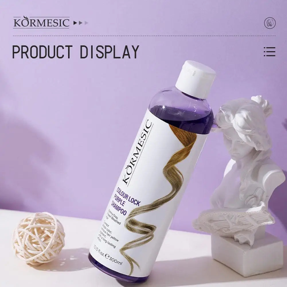 Keratin Purple Shampoo – Color Protect, Anti-Brass & Repair