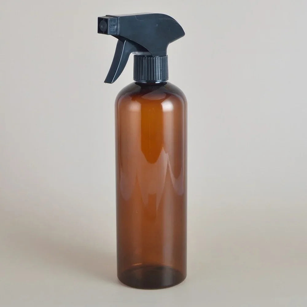 Refillable Plastic Spray Bottles 300ml 500ml | Flip-Top Dispenser
